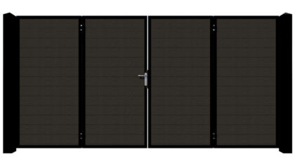 Bi-fold Composite Gates - The Warwickshire
