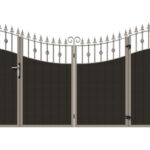 Bi-fold Composite Gates - The Westfield - 3+1