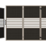 Bi-fold Composite Gates - The Westgate - 3+1