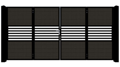 Bi-fold Composite Gates - The Westgate