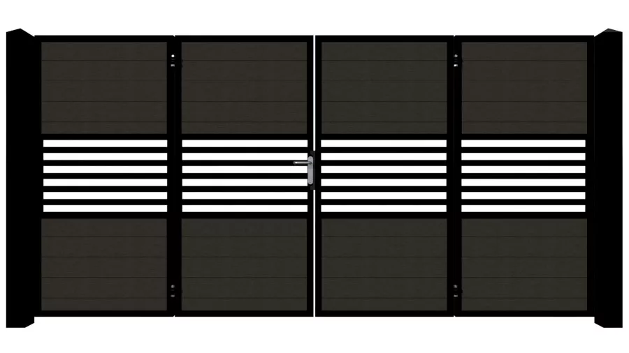 Bi-fold Composite Gates - The Westgate