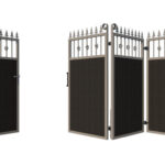Bi-fold Composite Gates - The Wilton - 3+1 opening