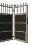 Bi-fold Composite Gates - The Wilton - 3+1 opening rear