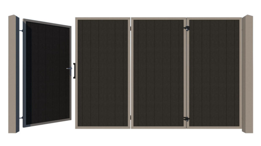 York Composite Bi-fold Gate - Image 6