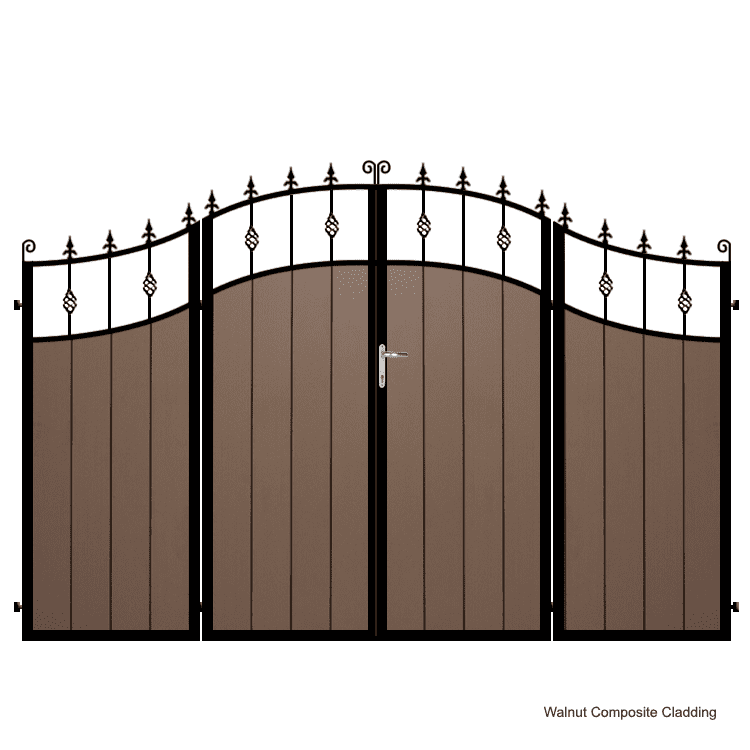 Composite Bi-fold Driveway Gate - The Aberdeen