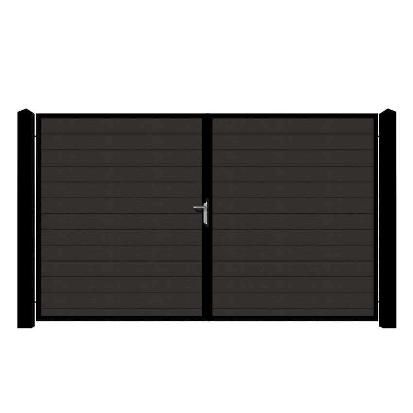 Composite Driveway Gate - The Warwickshire - Anthracite Grey