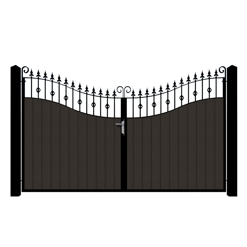 Composite Driveway Gate - The Westfield - Anthracite Grey