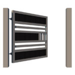 Composite Garden Gates - The Harrogate - open