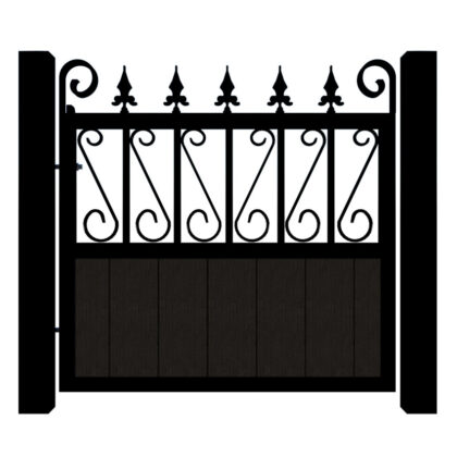 Composite Garden Gates - The Lemmington