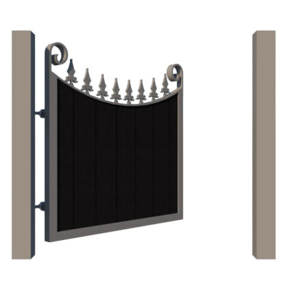 Composite Garden Gates - The Portsmouth - open