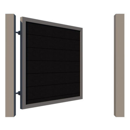 Composite Garden Gates - The Warwickshire - open