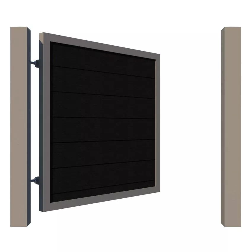Composite Garden Gates - The Warwickshire - open