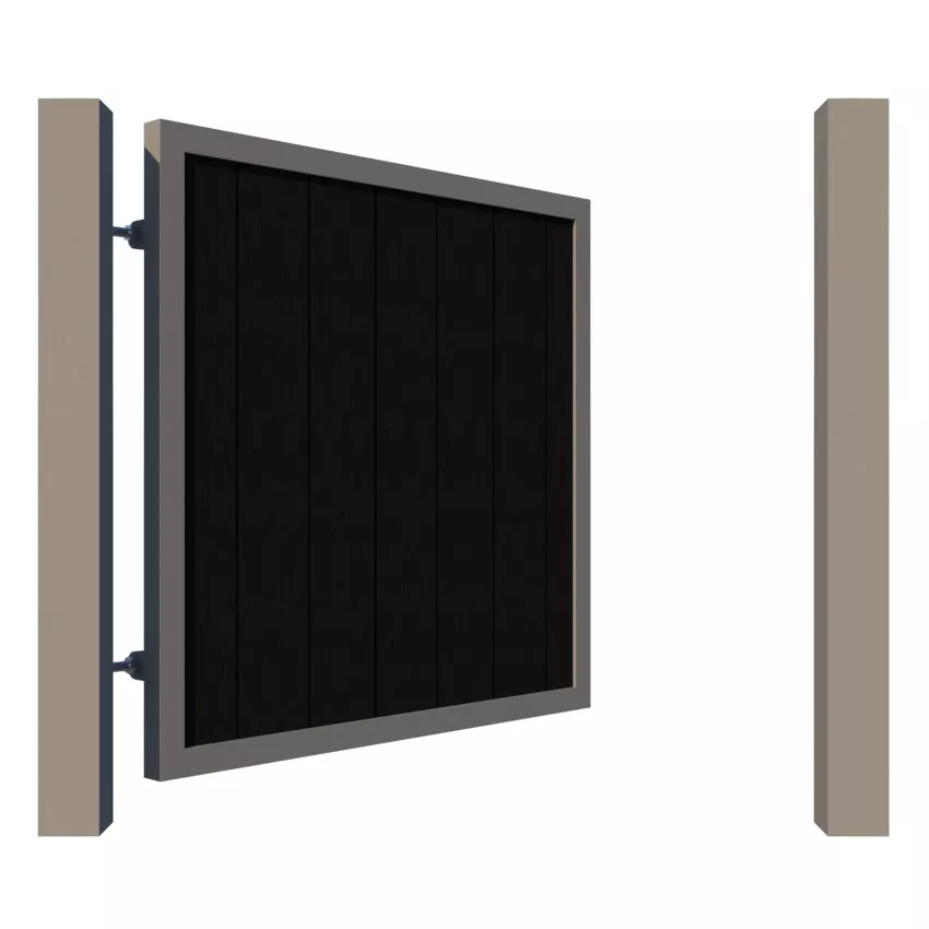 Composite Garden Gates - The York - open