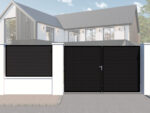 Composite Railing with Gate - The Warwickshire