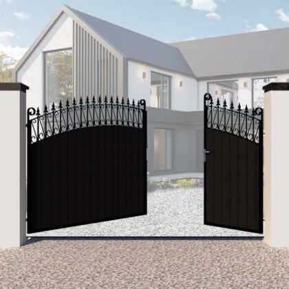 Composite Split Gate - Bow - The Oxford - open