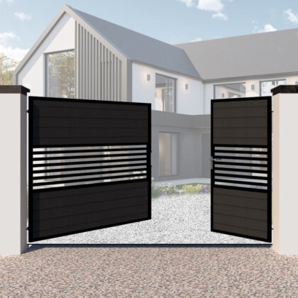 Composite Split Gate - Bow - The Westgate - open