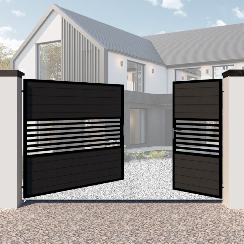 Composite Split Gate - Bow - The Westgate - open