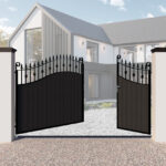 Composite Split Gate - Swan Top - The Aberdeen - open