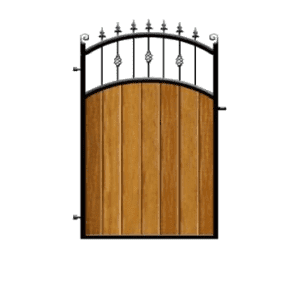 Metal Framed Garden Gates