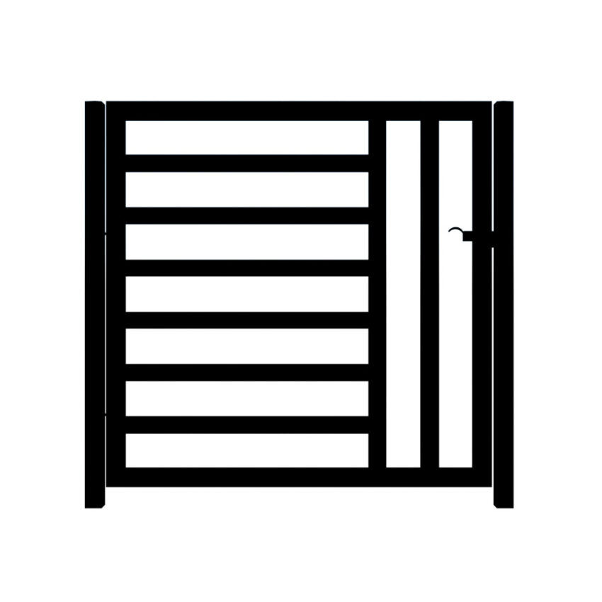 Metal Garden Gate - The Chelsea