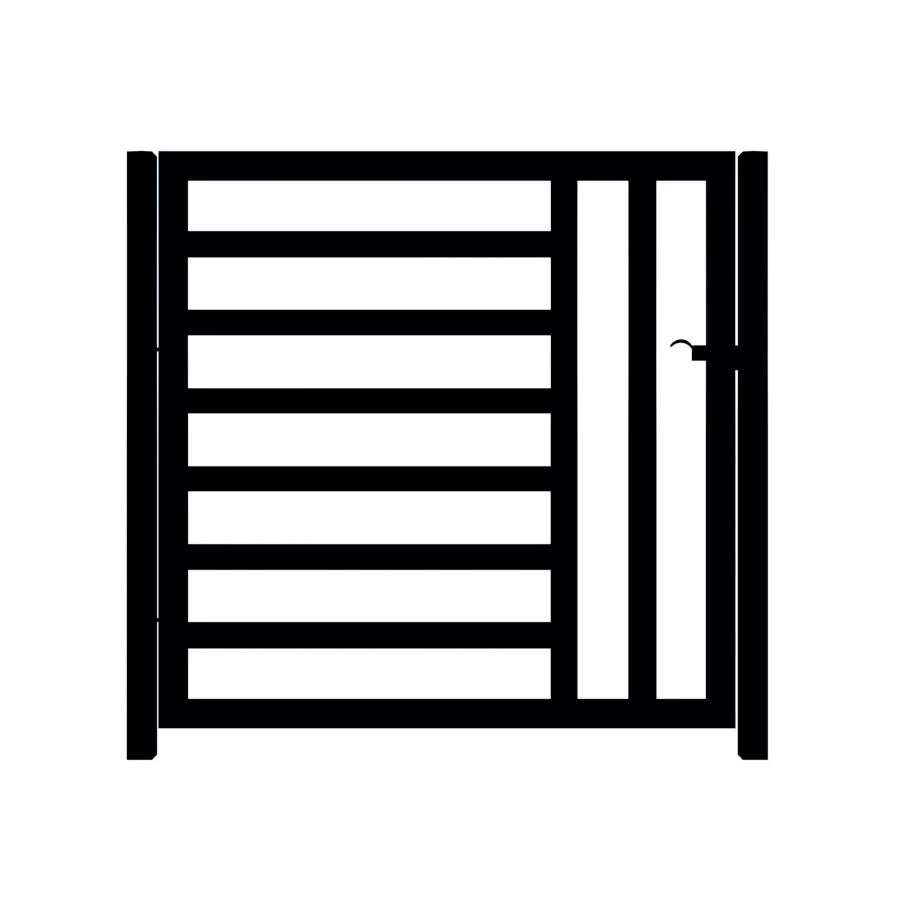 Metal Garden Gate - The Chelsea