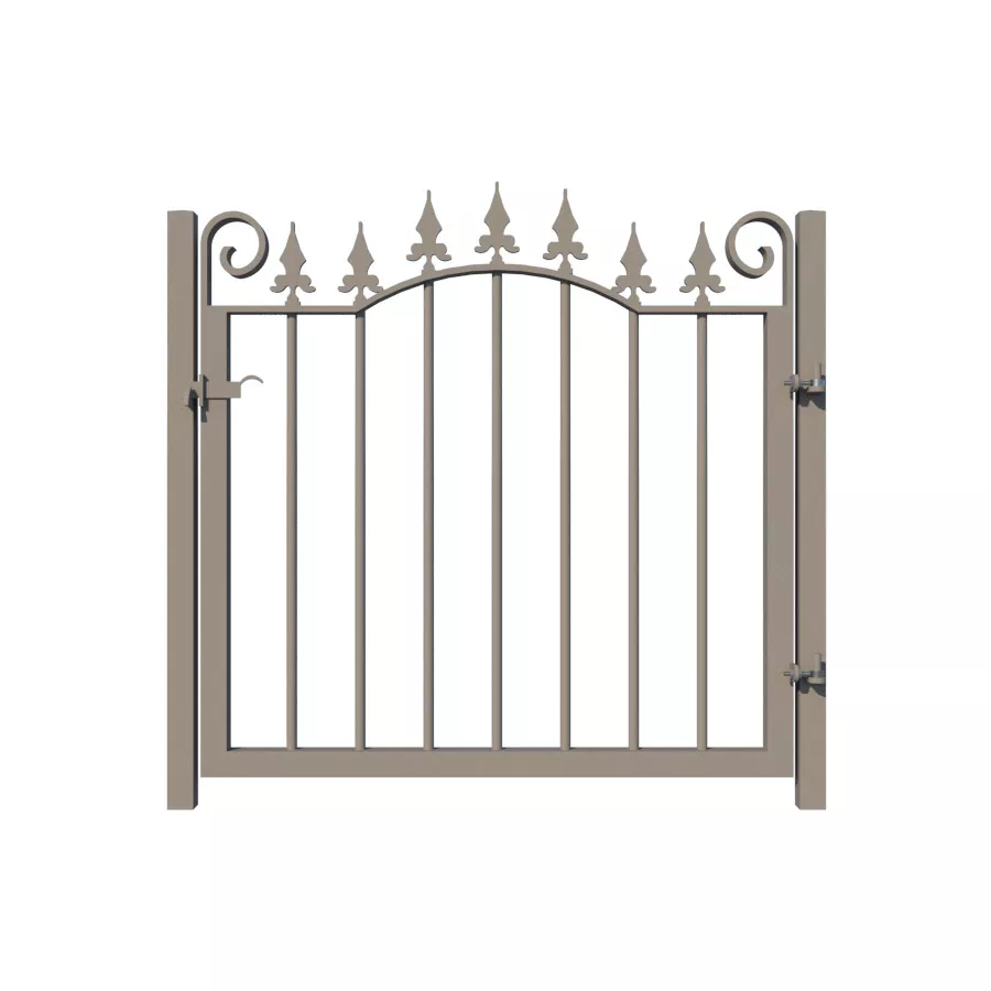 Metal Garden Gate - The Surrey - rear
