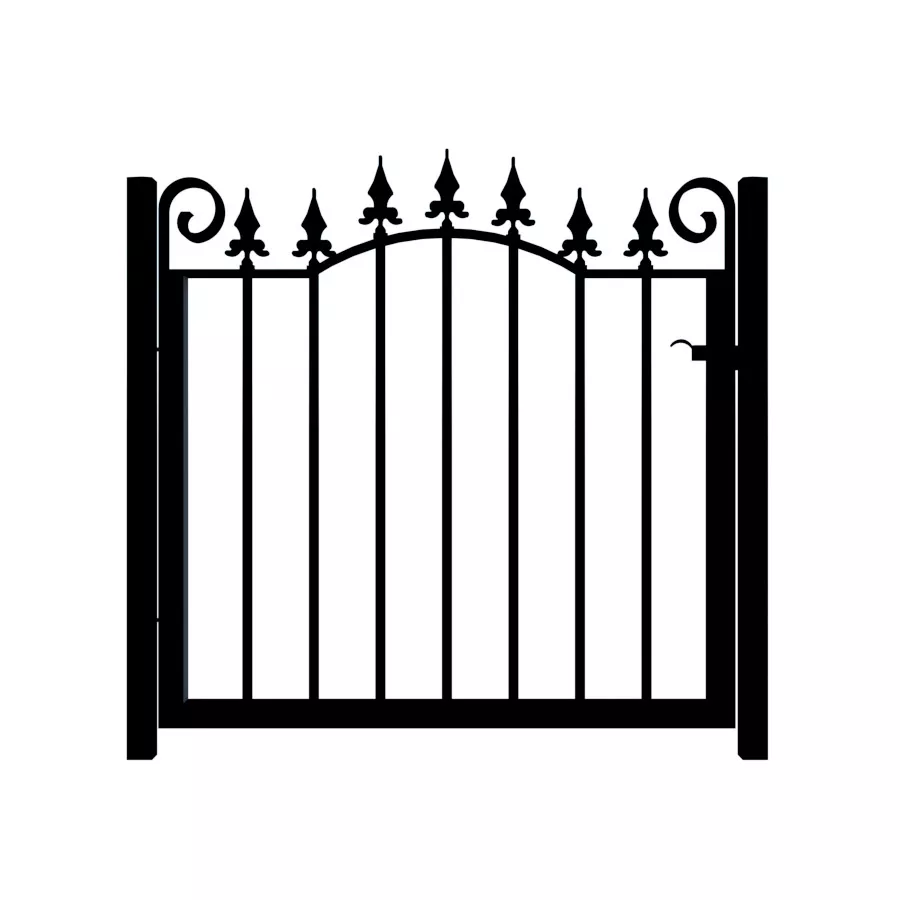 Metal Garden Gate - The Surrey