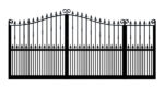 Metal Sliding Gate - The Wentworth