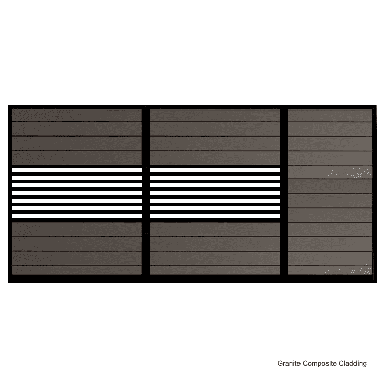 Modern Sliding Gate - Composite - The Westgate 2