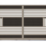 Sliding Gate in Composite - The Harrogate - closed