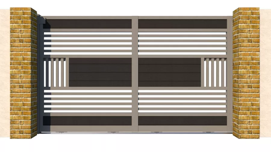 Harrogate Composite Sliding Gate