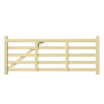 Straight Rail Field Gate