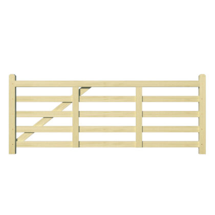Straight Rail Field Gate