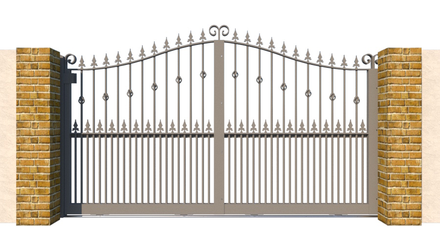 Wenworth Sliding Gate - closed