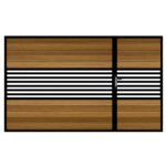 Westgate Iroko Split Driveway Gate