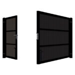 York Composite Split Gate - Rear - open