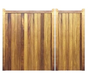 Split Gates - Hardwood