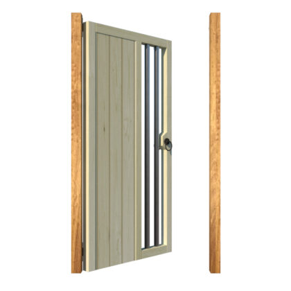 Wooden Side Gate - The Watergate - open