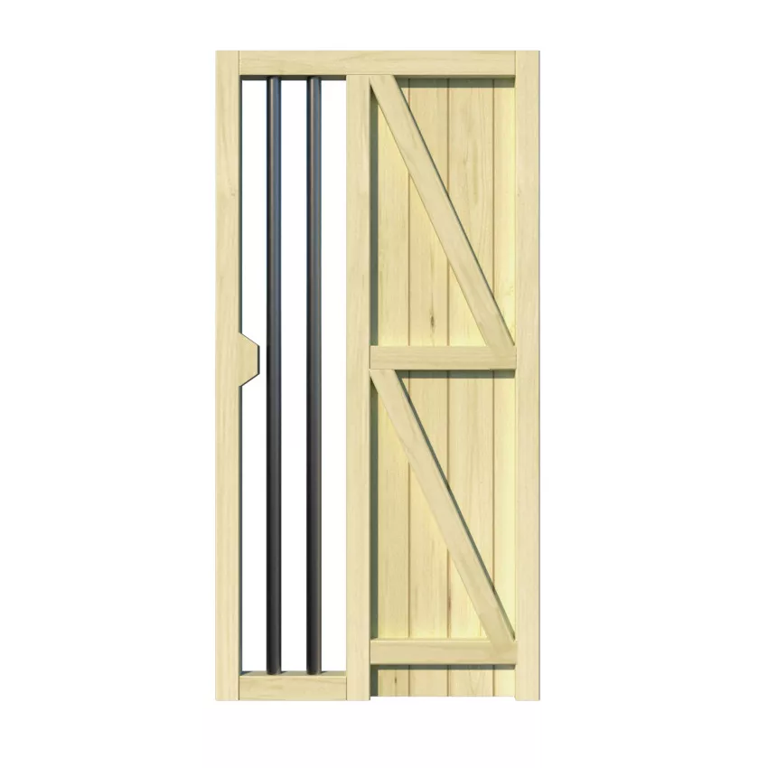 Wooden Side Gate - The Watergate - rear