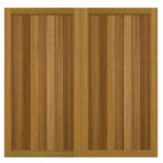 Garage Doors - Hardwood - The Brentwood