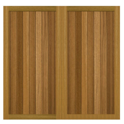 Garage Doors - Hardwood - The Brentwood