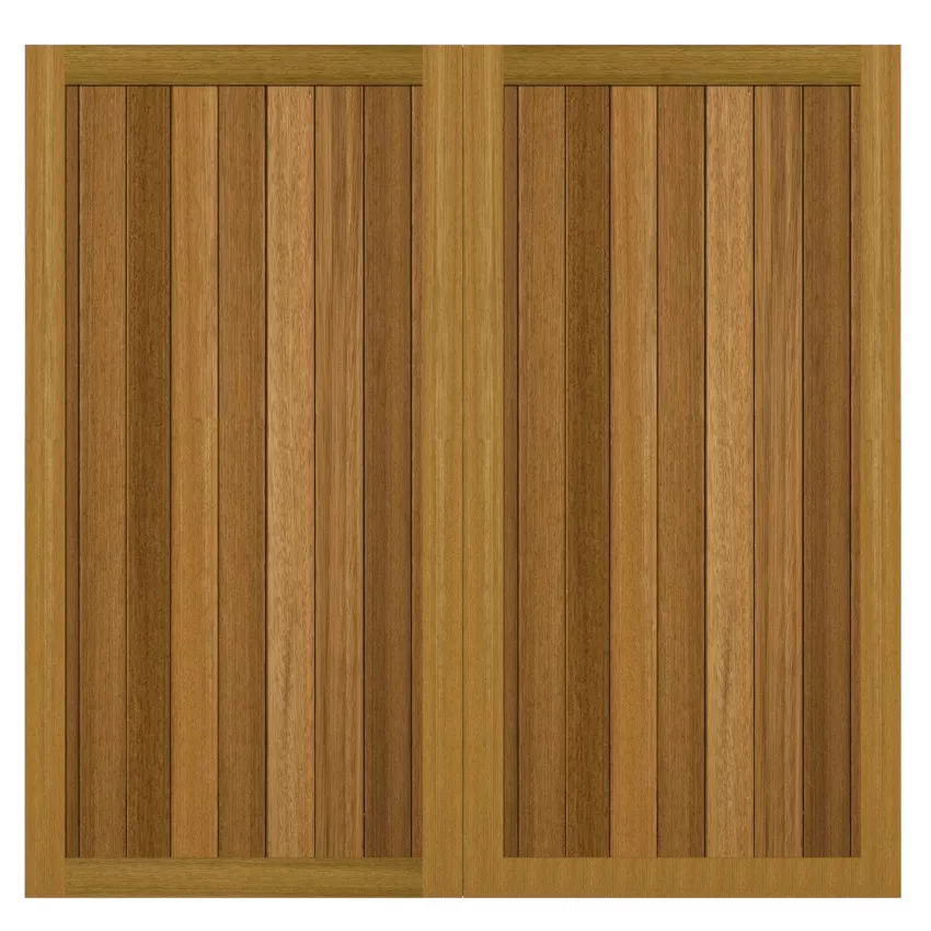 Garage Doors - Hardwood - The Brentwood
