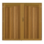 Garage Doors - Hardwood - The Regent - front