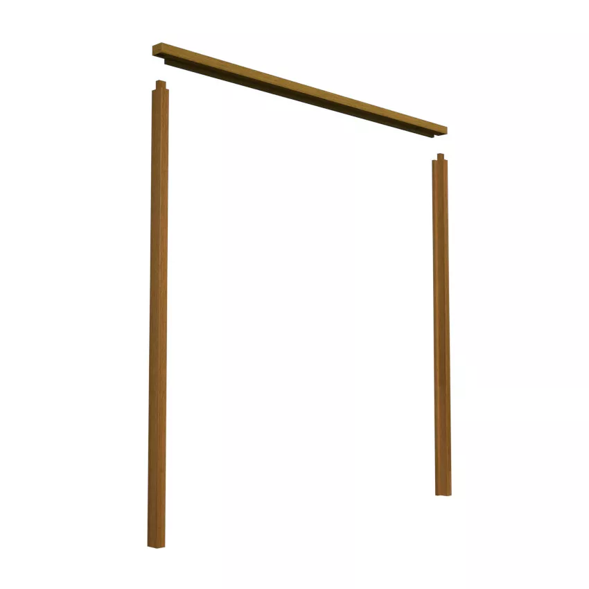 Rebated Garage Door Frame 2