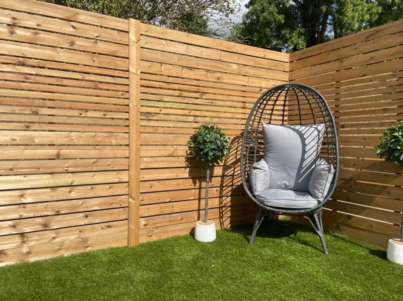 Garden Fence Panel - Camber Sands