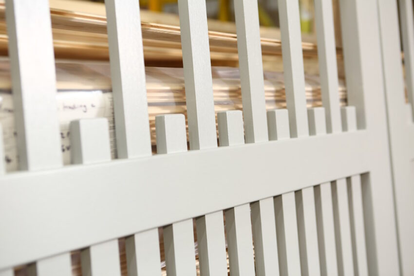The Dartmouth - Hardwood Open Panelled Gate - Image 7