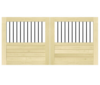 Open Panelled Driveway Gate - The Torcross