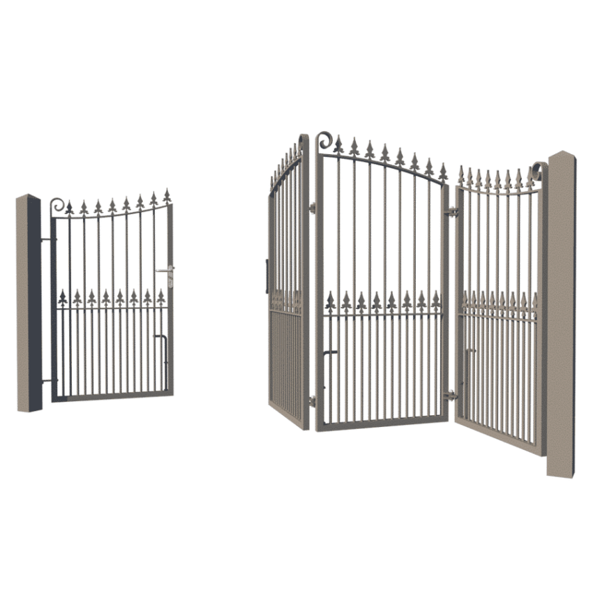 Bi-fold Driveway Gate - The Swindon