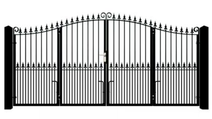 Bi-fold-Driveway-Gate-The-Swindon-Metal