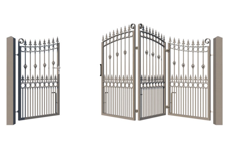 Goldsworth Bifold Driveway Gate Gates and Fences UK